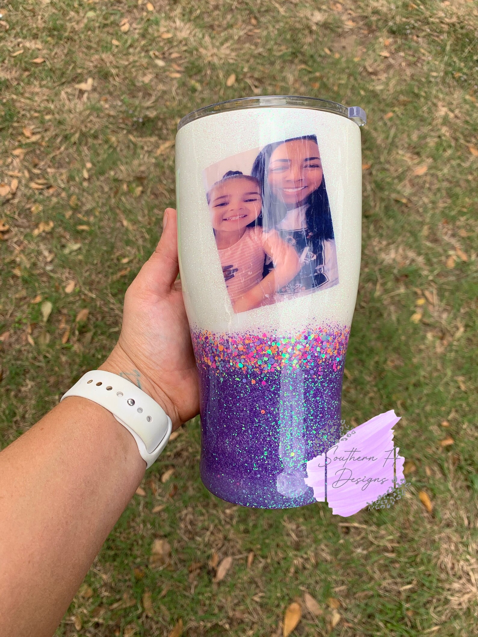Custom tumblers with pictures Etsy