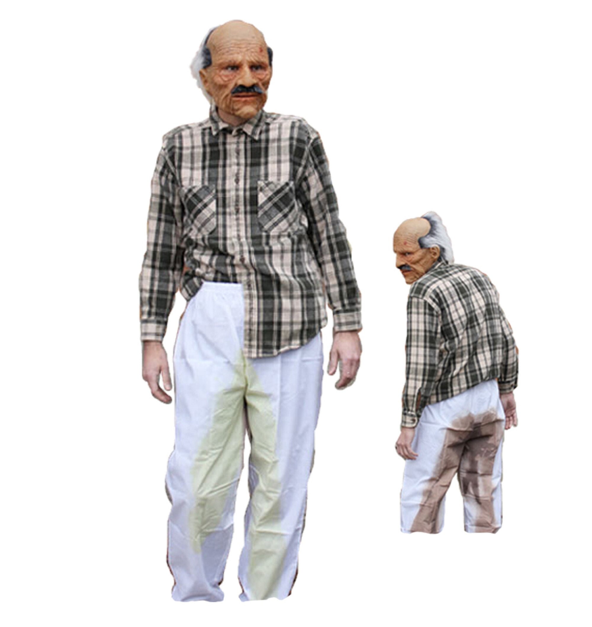 Grandpa Costume Funny Gag Old Man Grandfather Adult Halloween - Etsy