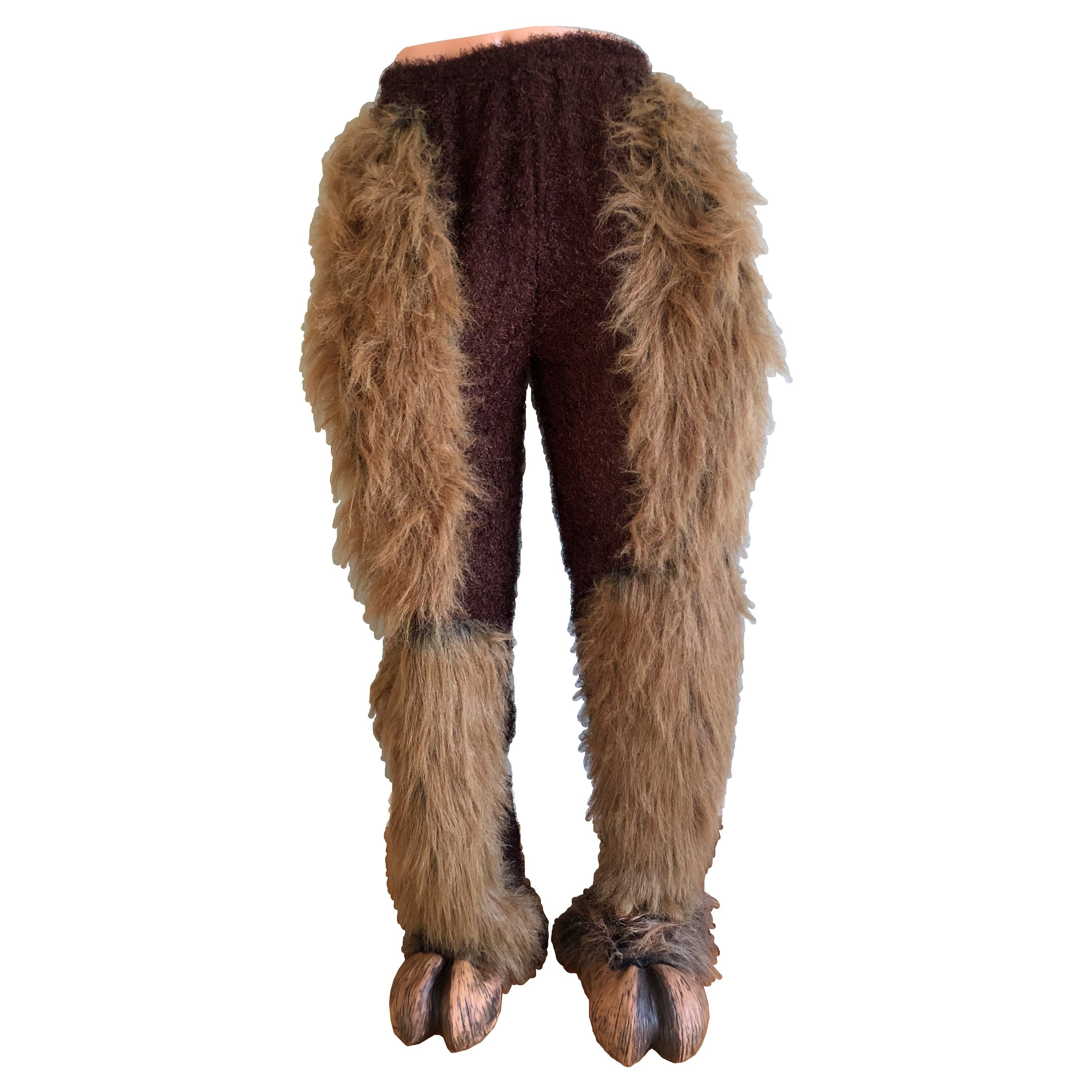 Size Fit Custom Color Satyr Fursuit or Costume Faux Fur Pants With Custom  Finish 