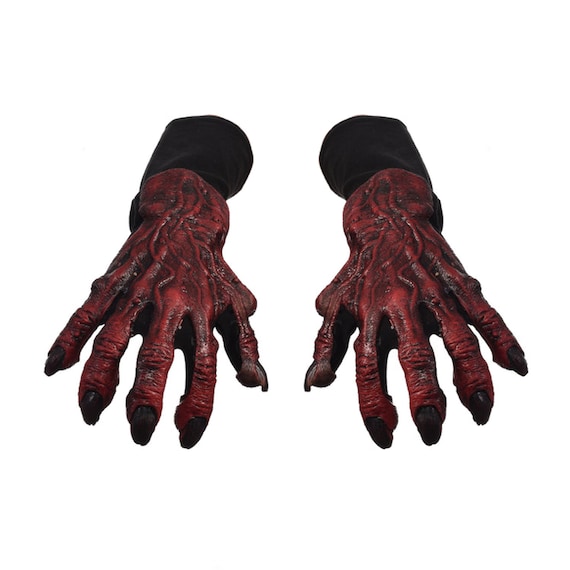 Red Adult Devil Hands Red Adult Devil Hands