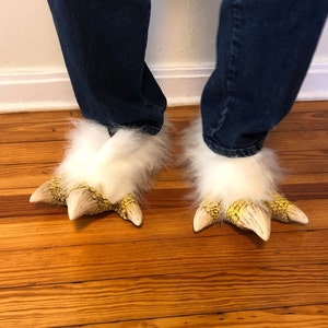 Chicken Feet Bird Eagle Claws Adult Shoe Covers Halloween Costume