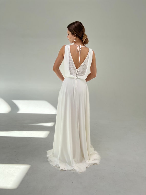 casual simple beach wedding dresses Casual Beach Wedding Dresses