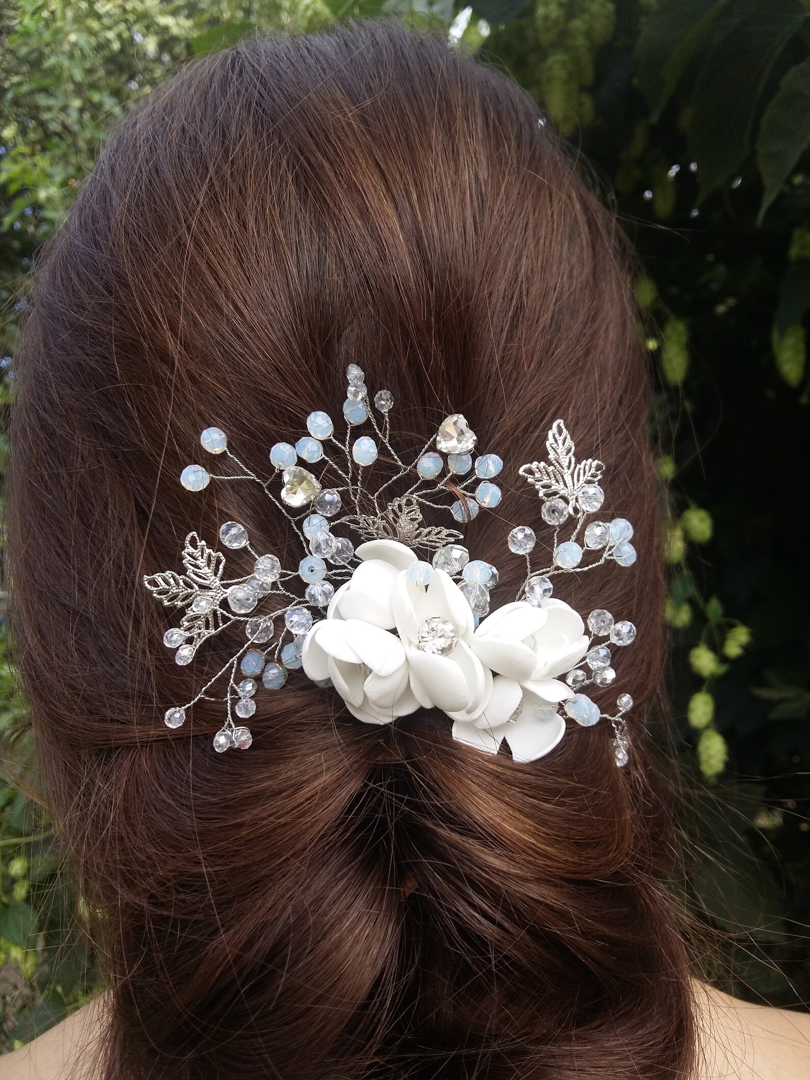 Flowers Hair Pins Wedding Bobby Pins Wedding Hair Pins Etsy