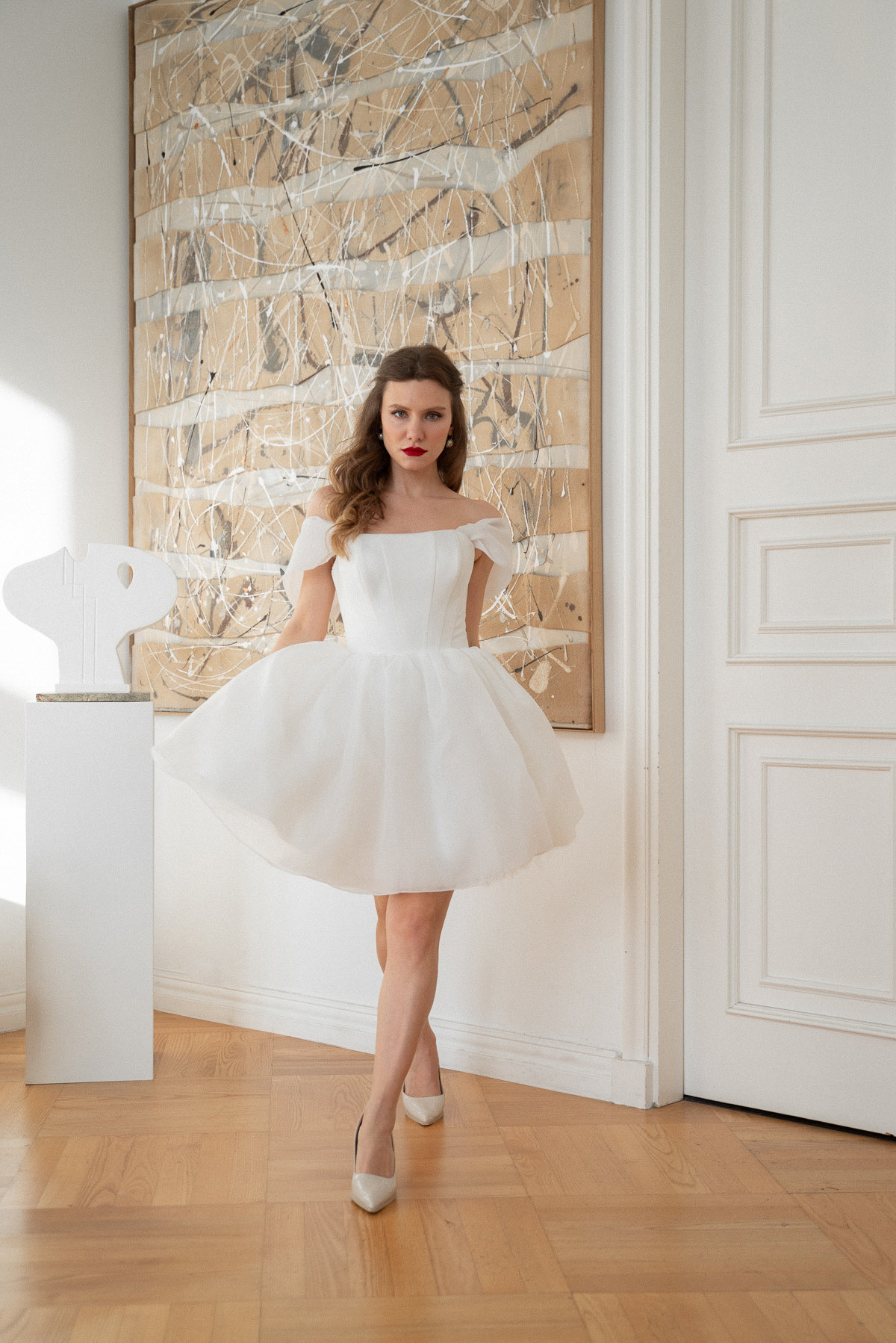 cocktail wedding dresses white Suni Party Dress by Grace + Ivory 16 Occasion Midi wedding dress Sofi .