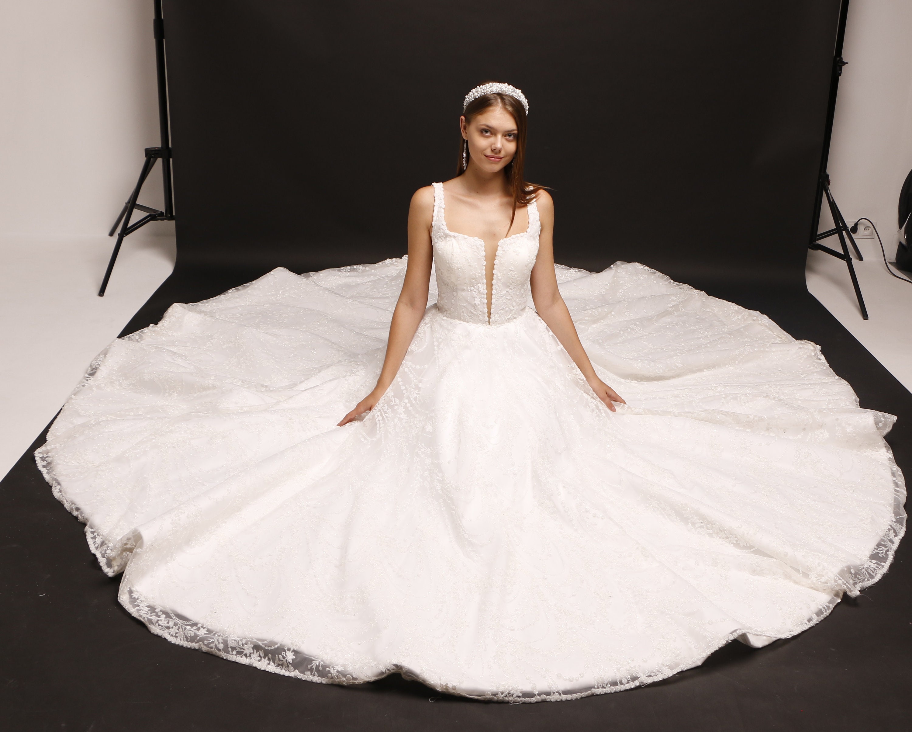 Robe de mariée avec led hot sale
