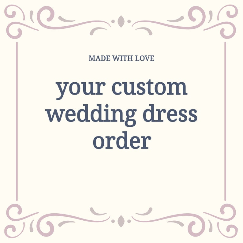 Wedding Dress / Measuring Guide / How to take measurements. | Etsy