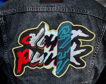 The Daft Punk Anthology Tribute Back Patch