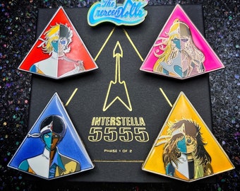 Daft Punk Interstella Pin Set Collection (Phase I)