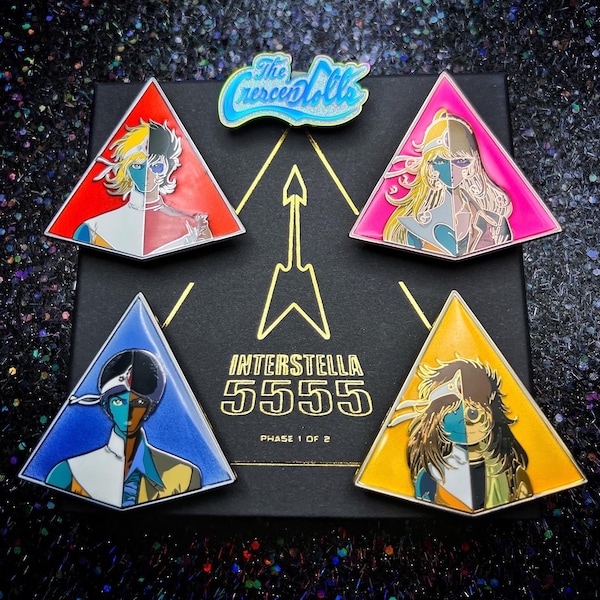 Colección de conjuntos de pines Interstella de Daft Punk (Fase I)