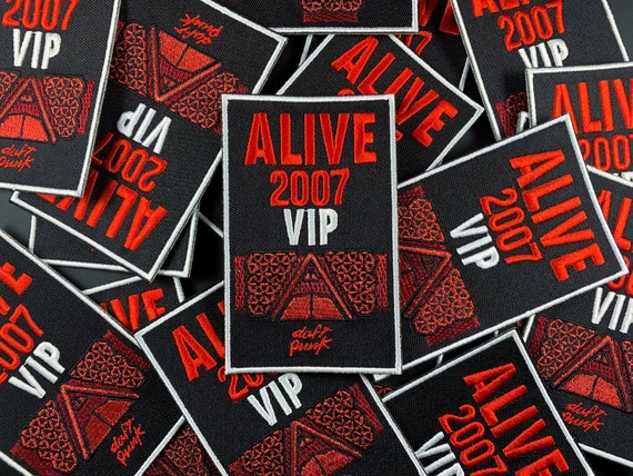 Alive 2007 VIP Patch - A Daft Punk Tribute - Etsy