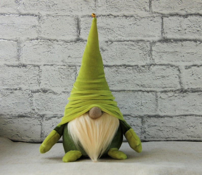 Summer green gnomes decor Stuffed scandinavian woodland gnomes Etsy