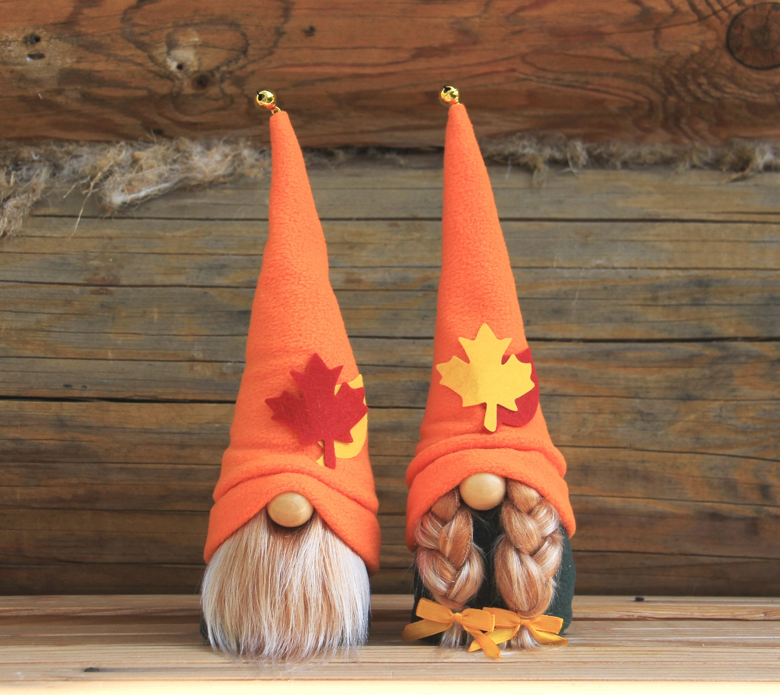 Thanksgiving gnomes shelf decor Autumn gnome Etsy