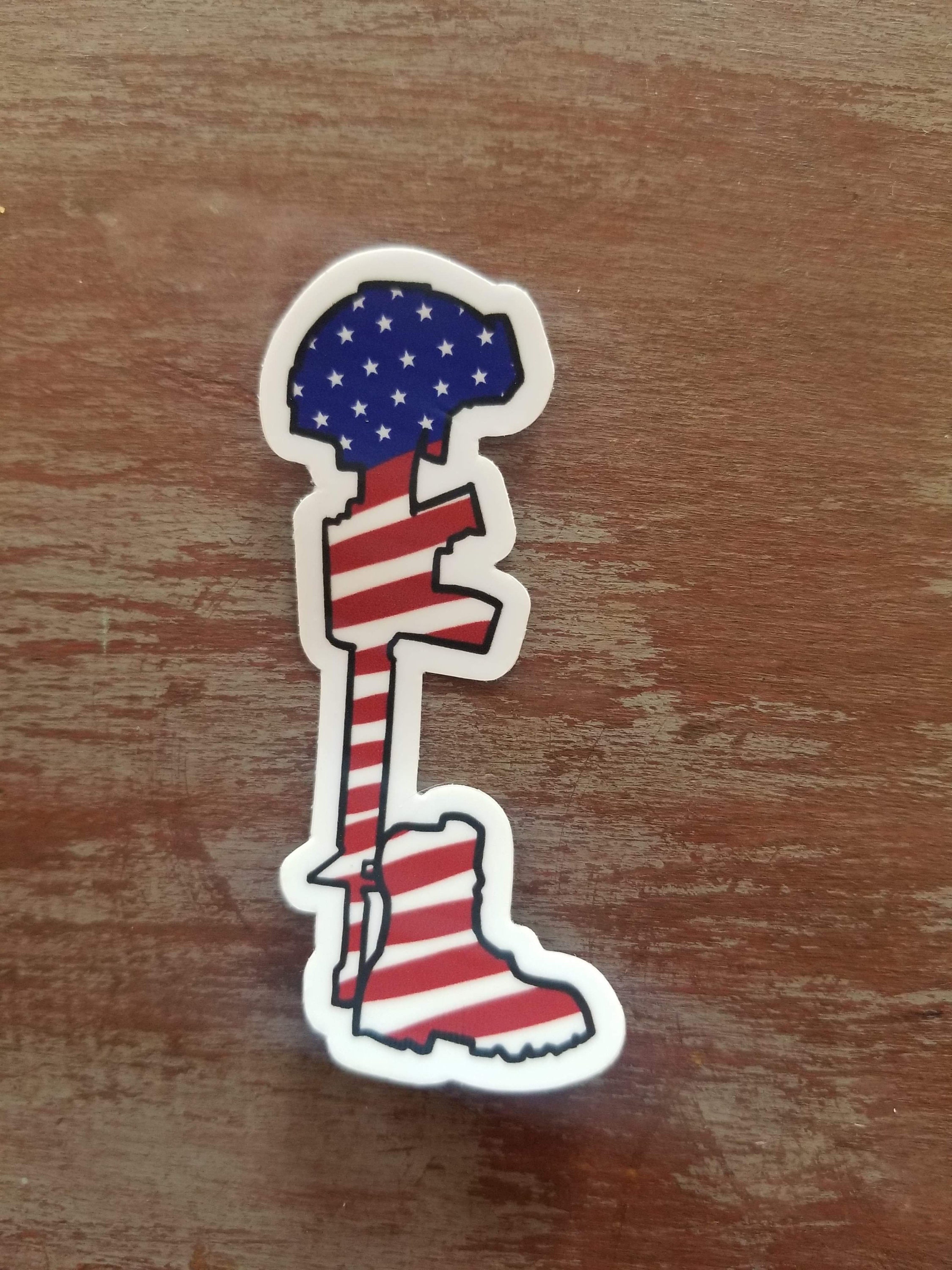 Vinyl Sticker: Fallen Soldier - Etsy