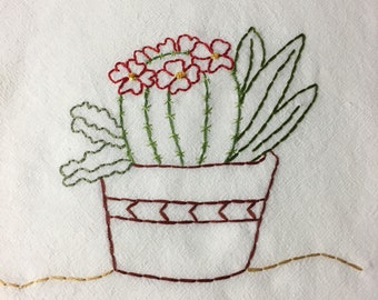 Paño de cocina hecho de saco de harina de cactus