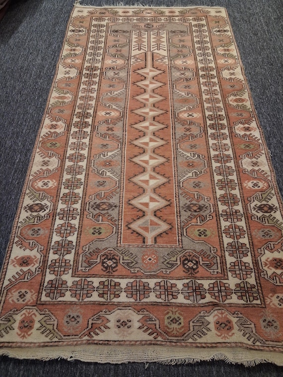 West Anatolian - Milas , Hand Spunned Pure Wool Rug.