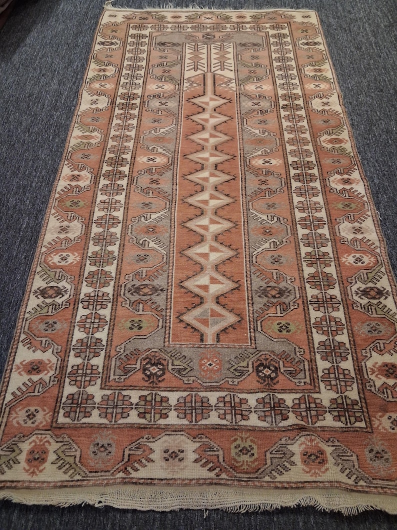 West Anatolian - Milas , Hand Spunned Pure Wool Rug. image 1