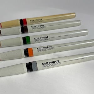 Koh i noor rapidograph pens - Etsy 日本