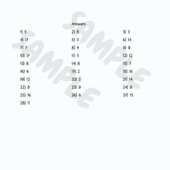 vol 2 division math practice worksheets with answer key etsy