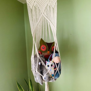 Macramé Toy Storage