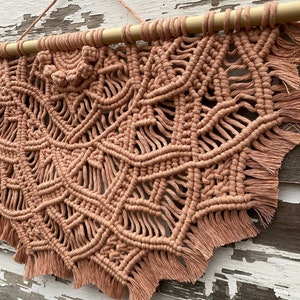 Macrame Lotus Flower Of Life, Mandala, Half Circle