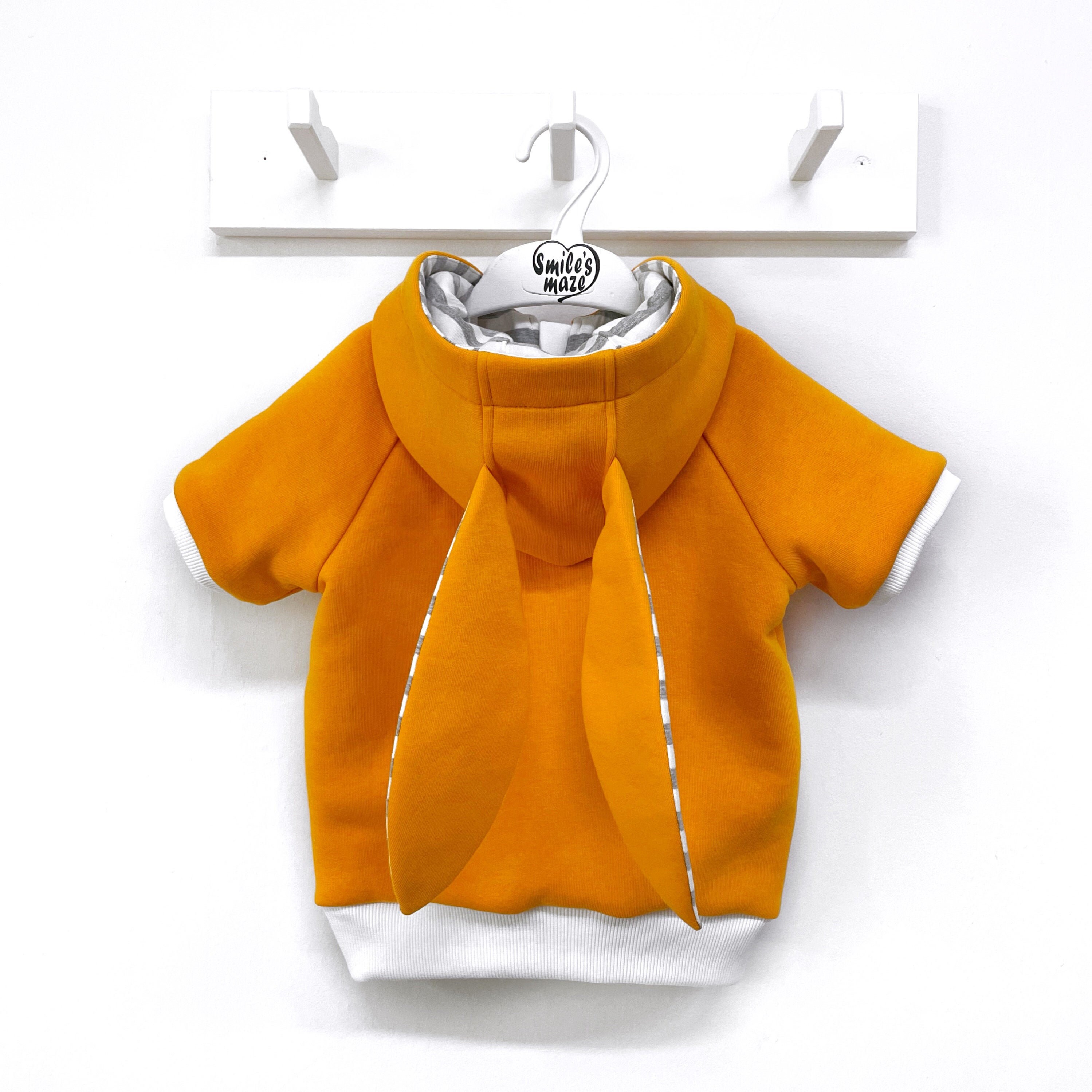 Baby bunny sleeveless jacket with pocket Warm animal vest Etsy