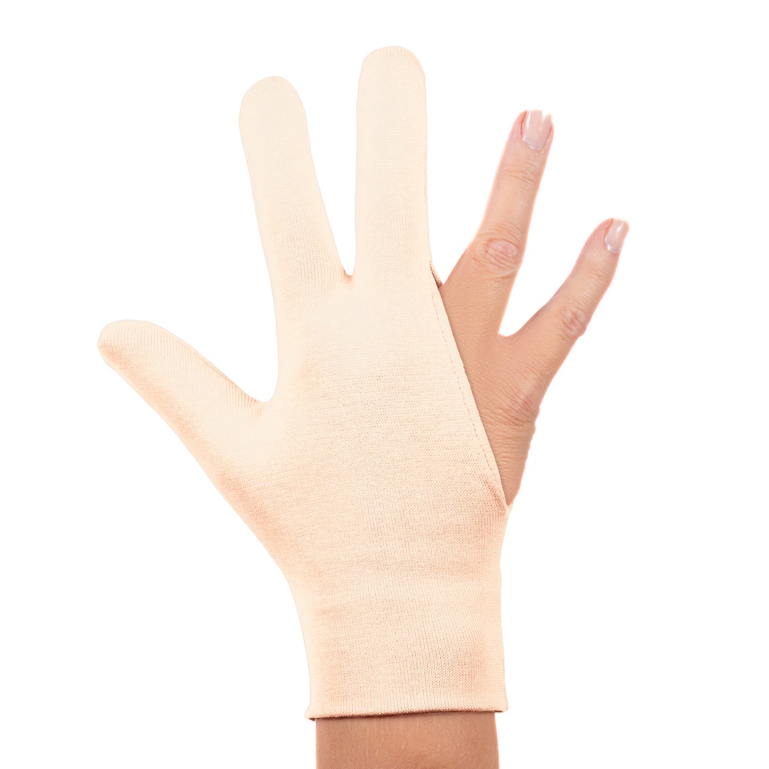 Fingers thumbs 3finger Glove Help Stop Skin Picking