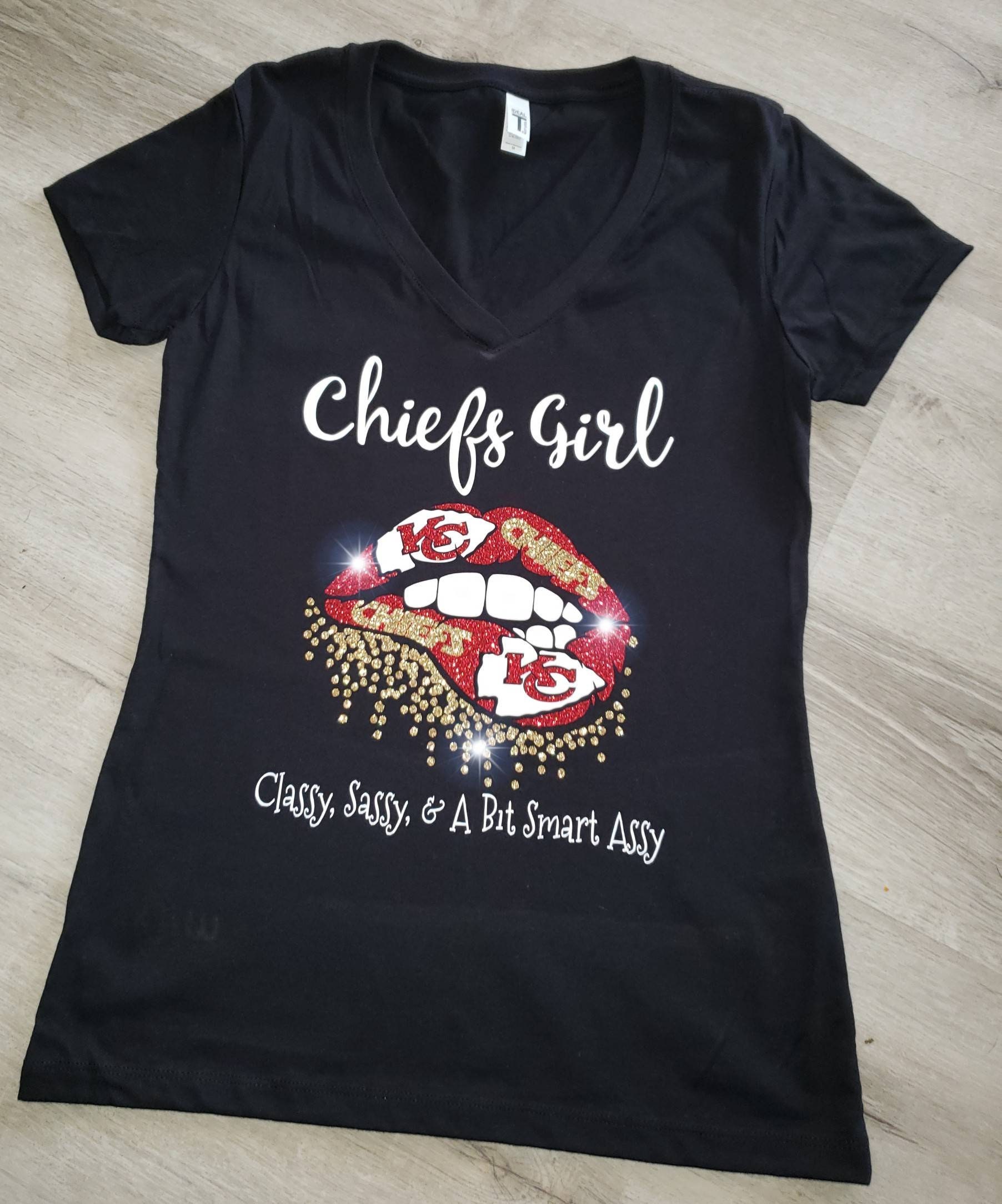 Chiefs Shirt-Kansas City Chiefs Shirt-Womens Chiefs Shirt | Etsy
