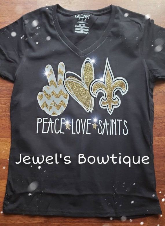 new orleans saints shirt womens