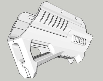 Nerf Rival Saturn Calypso AFG pump grip by MK Ultra Mods
