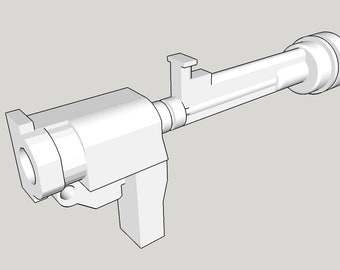 Nerf Pharaoh 3D printed Skinny pusher and breach