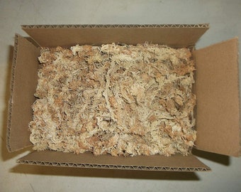 4.5 ounces of New Zealand Long Fibered Sphagnum Moss