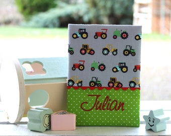 Mini slip-in album photo album kindergarten album I album slip-in album pocket album fabric album tractor customizable