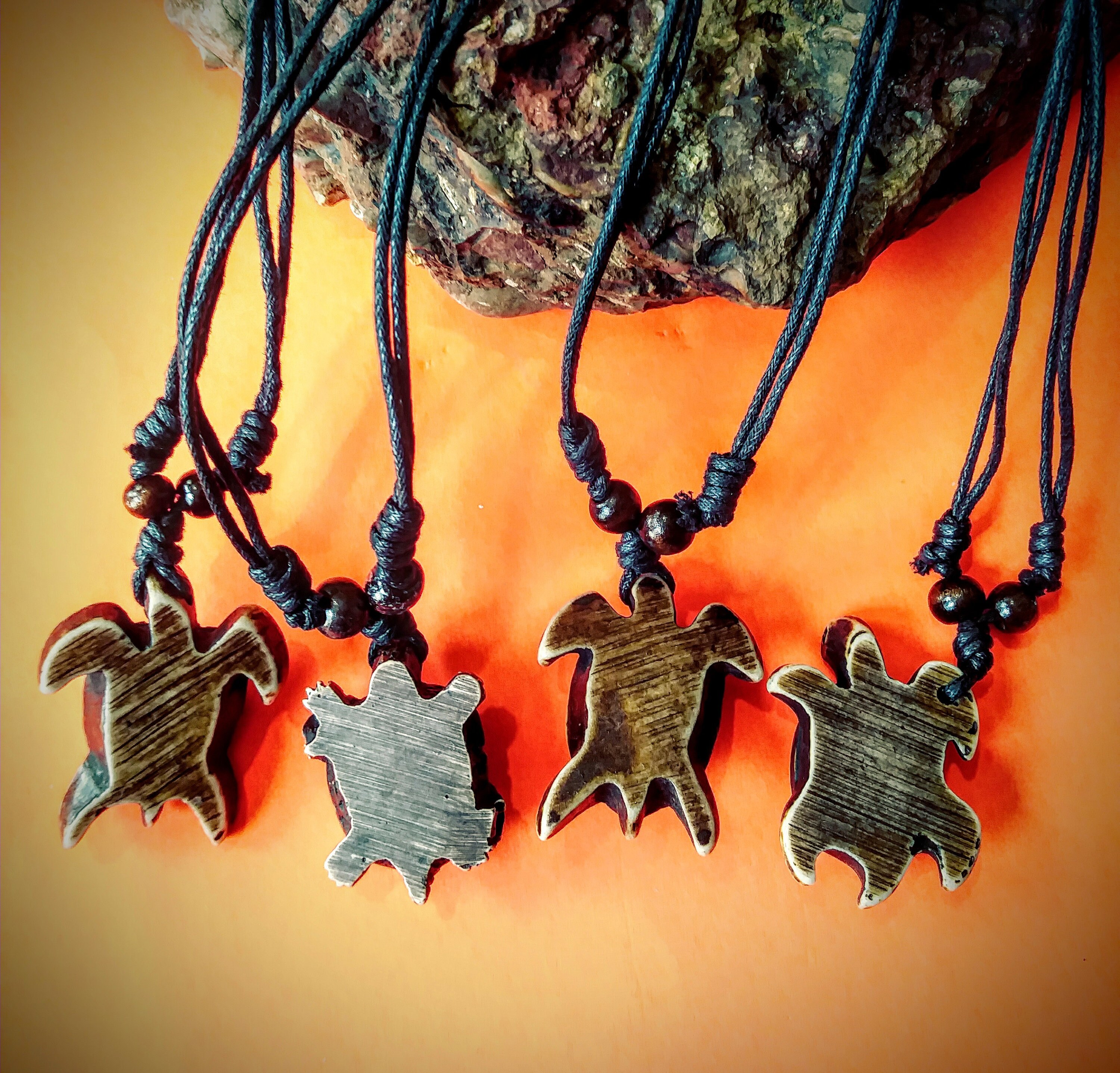 Turtle Necklace. Men's Surfer Style Necklace. Necklaces Etsy