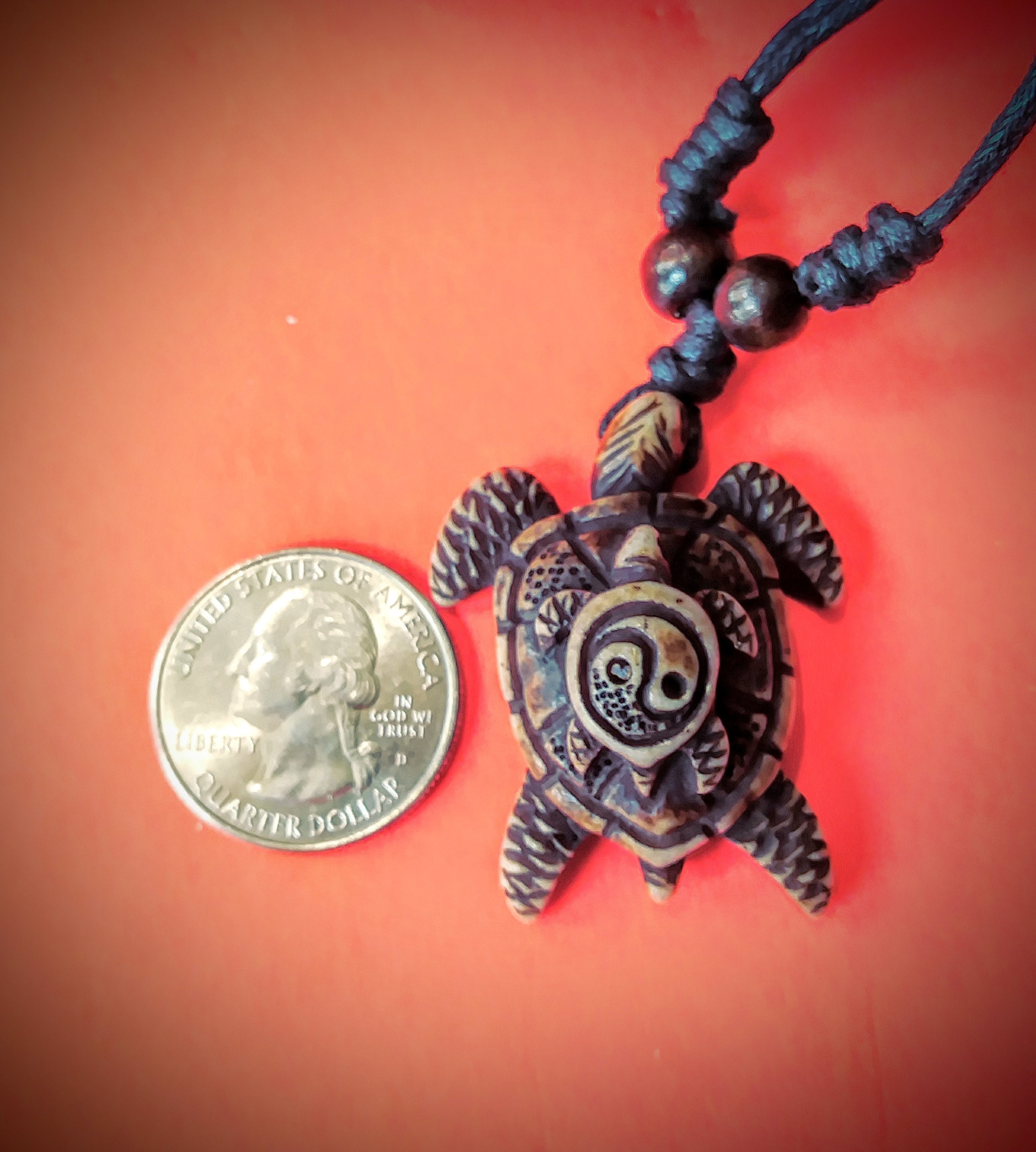 Turtle Necklace. Men's Surfer Style Necklace. Necklaces Etsy