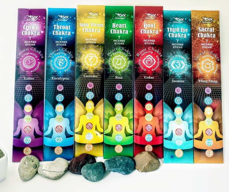 Chakra Incense Sticks. Incence. Incense Sticks. 7 Chakras. Etsy