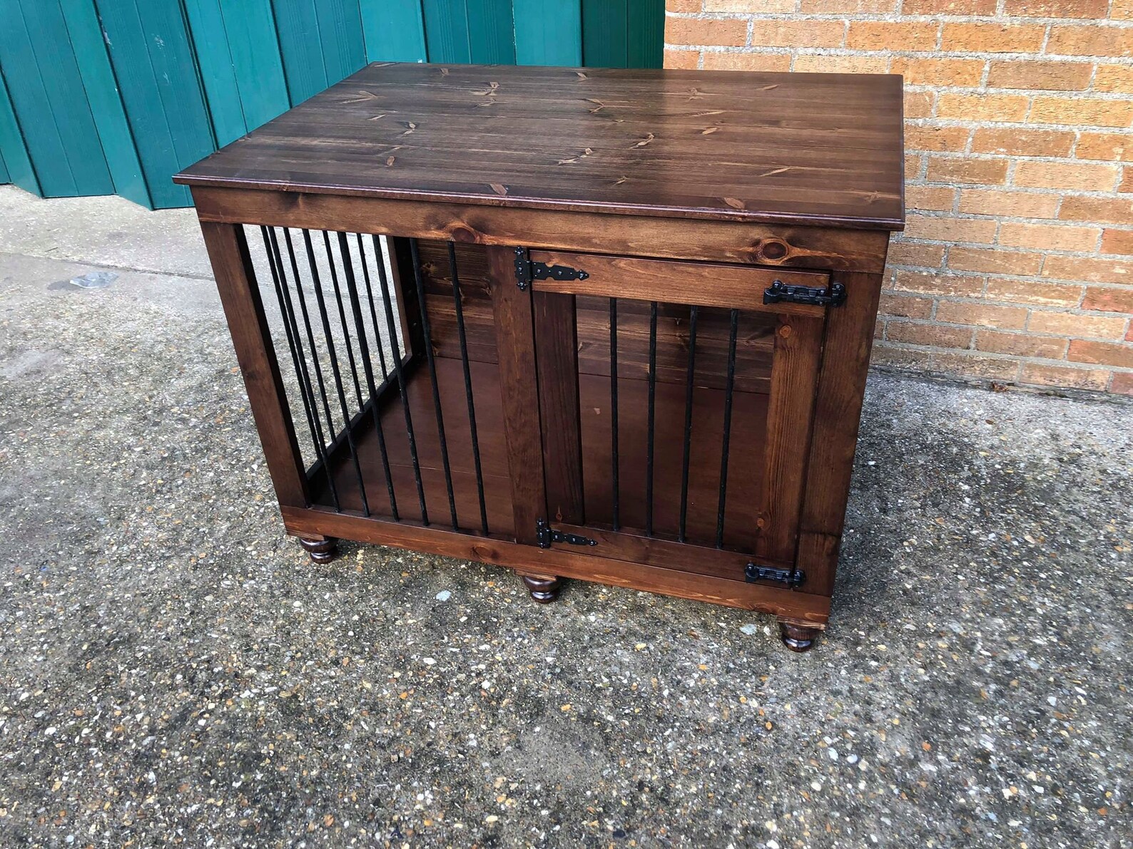 SingleXLarge Indoor Dog Kennels Rustic Dog CrateFarmhouse Etsy