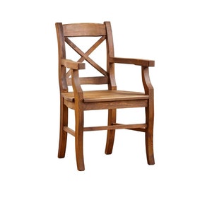 Wooden Armchair Dining Chair Solid Wood