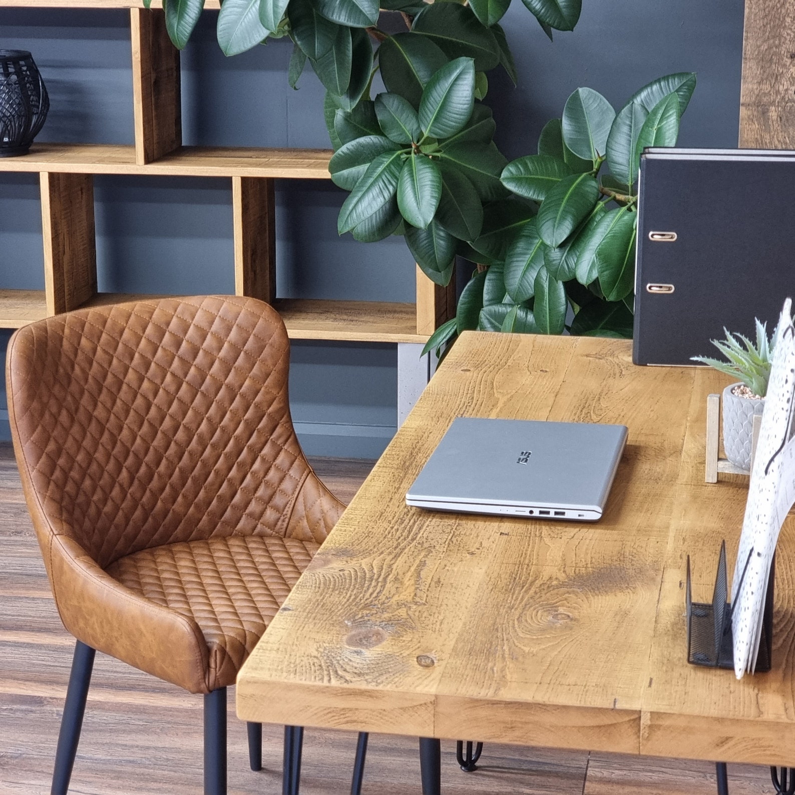 Hairpin Desk Computer Desk With Steel Hairpin Legs Rustic Etsy UK