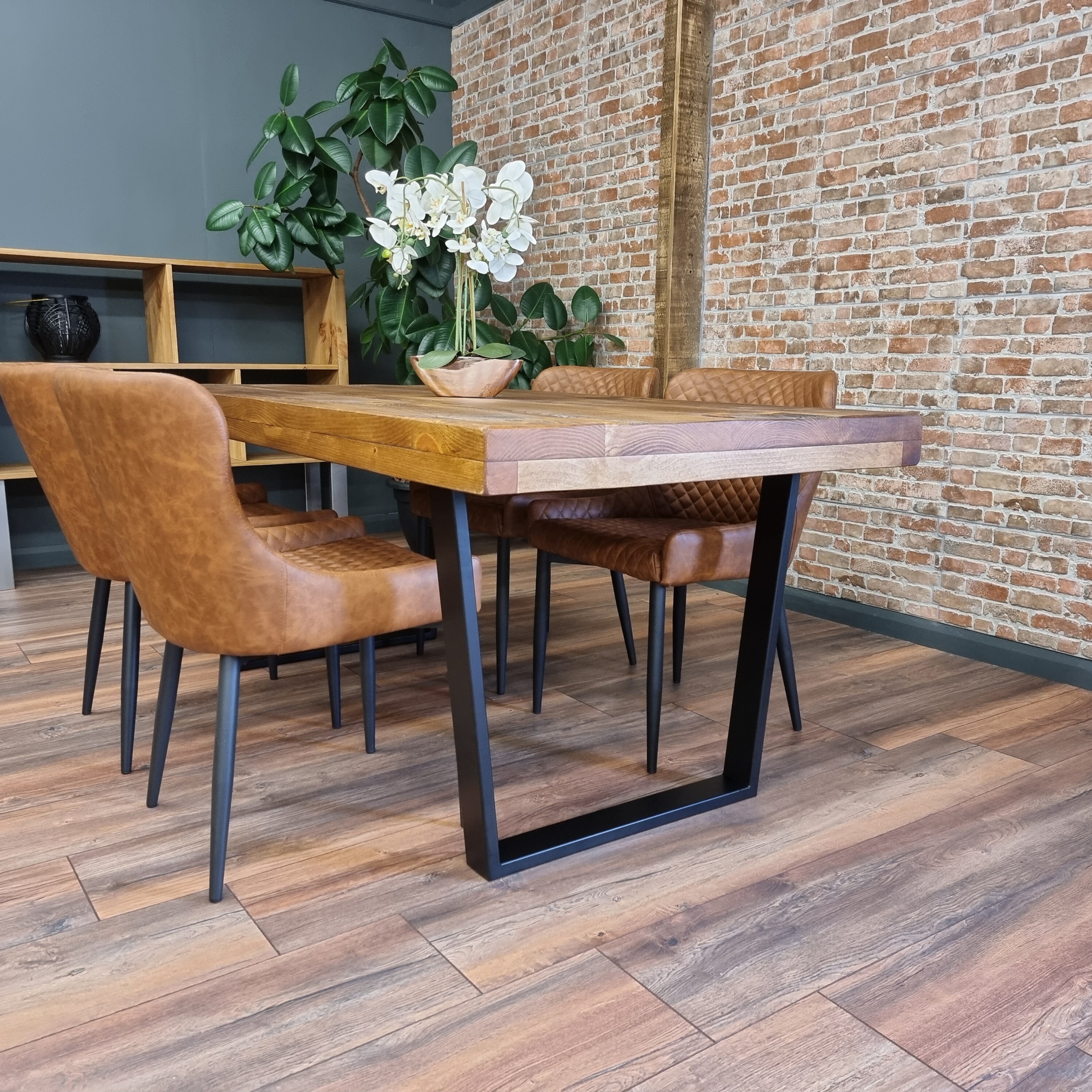 Industrial Dining Table Grantham Thick Dining Table VFRAME Etsy