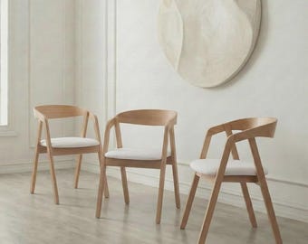 Eiche Esszimmerstuhl Aby