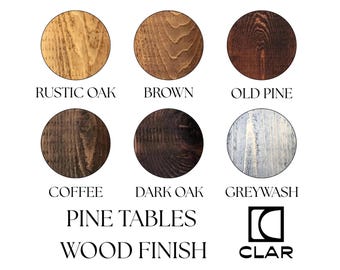 Rustic colours sample – choose 3 different colours!