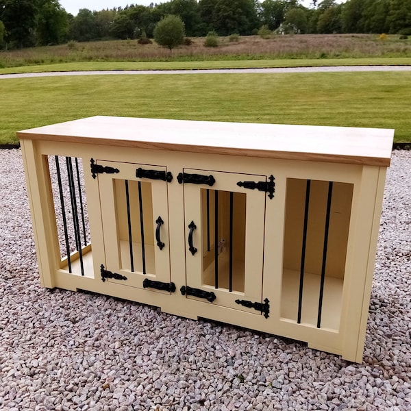 Wooden Dog Crate Etsy UK