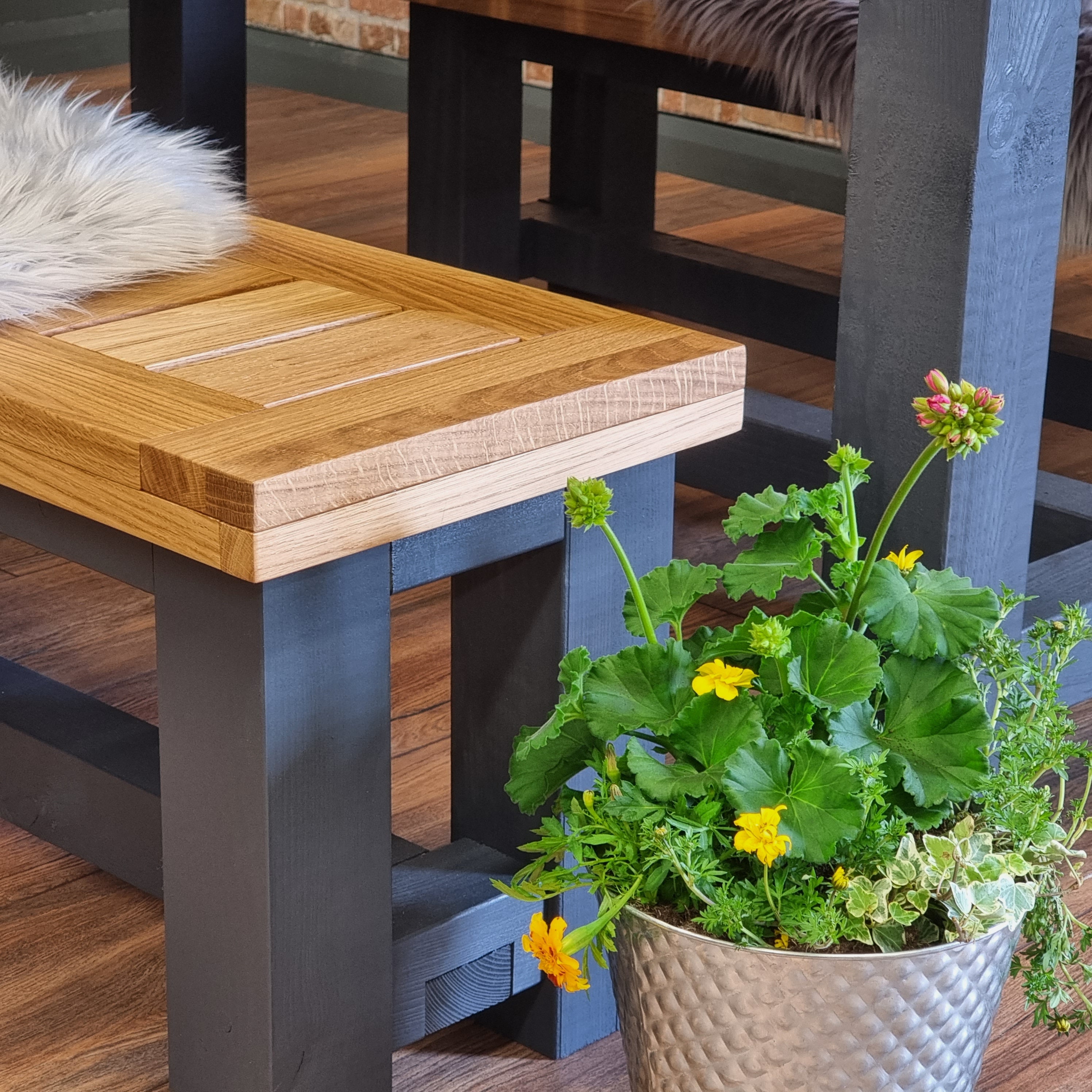 Garden Bench Outdoor Furniture Outdoor Dining Bench Garden | Etsy