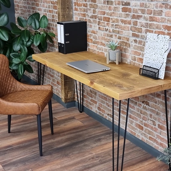 Rough on sale wood desk