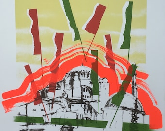 Culture Clash - Original Serigraph Print