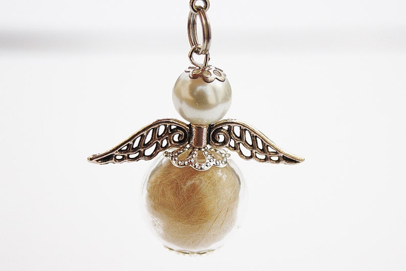 2 Stück Hundehaar-Sammler Schlüsselanhänger - Leder Andenken Für Haustier-Fell