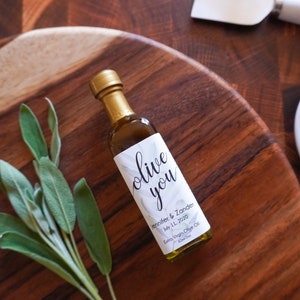 Olive Oil Favors 60ml | Infused with Love Olive Oil Favor | Olive You Favors | Olive Oil Wedding Favor | Greek Wedding Favors | Custom Favor