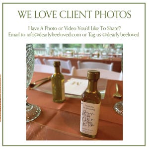 Lemon Olive Oil Favors | Thank You For Showering With Love | Olive You Favors | Olive Oil Bridal Shower | Baby Shower | 60ml, 100ml, 200ml image 14