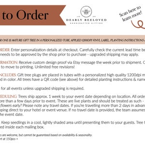 Customized Gift Trees party favors for wedding, birthday, bridal shower, corporate events, baby showers, memorial service