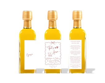 Das ist Amore Infundierte Olivenöl | Brautparty Gunst | Hochzeitsgeschenk | Olivenöl Gastgeschenk | Amore Thema Geschenk
